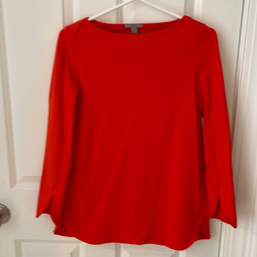 Cos orange/red tunic top